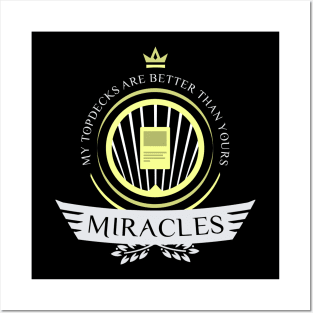 Magic the Gathering - Miracles Life Posters and Art